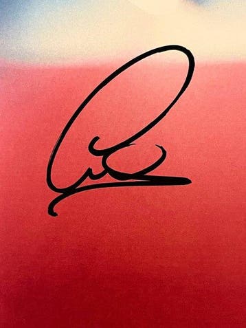 Ferrari - Autographed - Season 2025 - Lewis Hamilton -