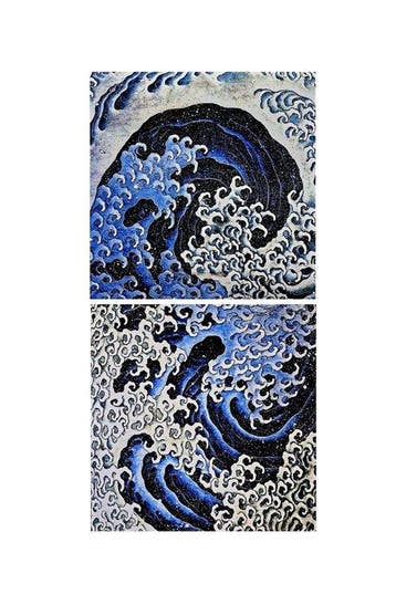 Katsushika Hokusai (1760-1849)(after) - Feminine and Male