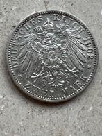 Allemagne, Empire Frédéric Ier. 2 Mark 1902 G / 50th, Postzegels en Munten