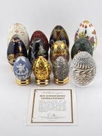 Œuf Fabergé - Trésor des œufs (Ensemble complet) -, Antiquités & Art