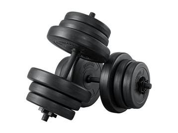 Veiling - Halterset / Dumbells 40 kg - 2-delig - Zandgevuld