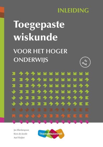 Toegepaste wiskunde voor het hoger onderwijs - inleiding /, Boeken, Verzenden, Gelezen, J.H. Blankespoor