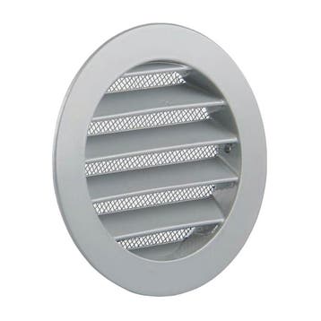 Rond buitenluchtrooster Ø 100mm aluminium, Verzenden, Nieuw