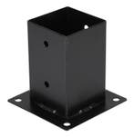 Starx paalhouder type-SB 90x90 mm zwart, Bricolage & Construction