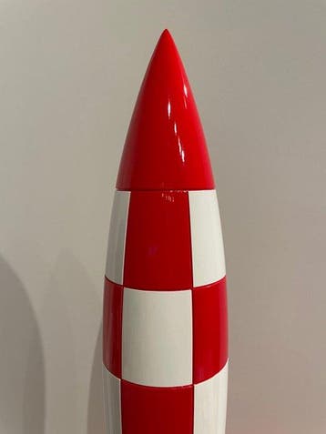 Tintin - 1 Statuette - Moulinsart 46994 - La Fusée - 60 cm, Boeken, Nieuw