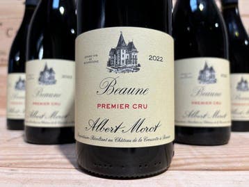 2022 Domaine Albert Morot - Beaune 1er Cru - 6 Bouteilles, Verzamelen, Wijnen, Nieuw
