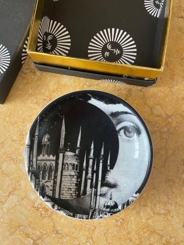 Fornasetti - Piero Fornasetti - Asbak - Porselein