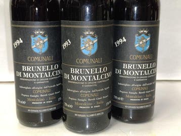 1993 & 1994 x2 Comunali - Brunello di Montalcino - 3, Nieuw