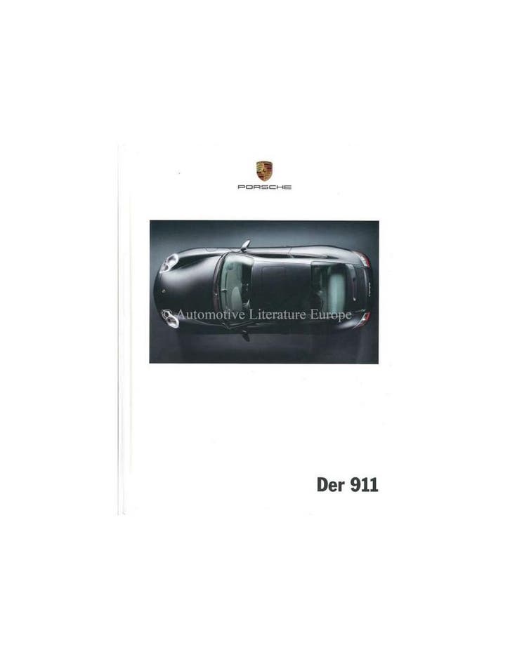 2000 PORSCHE 911 CARRERA HARDCOVER BROCHURE DUITS, Livres, Autos | Brochures & Magazines