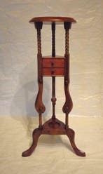 Onderzetter - Mahonie - Mahonie plantenstandaard