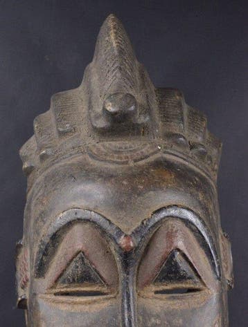 Masque Mblo - Baule - Ivoorkust, Antiek en Kunst