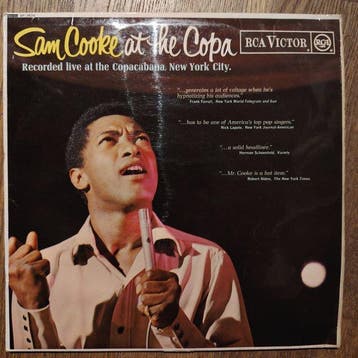 Sam Cooke - Sam Cooke At The Copa - Rare 1st UK Laminated