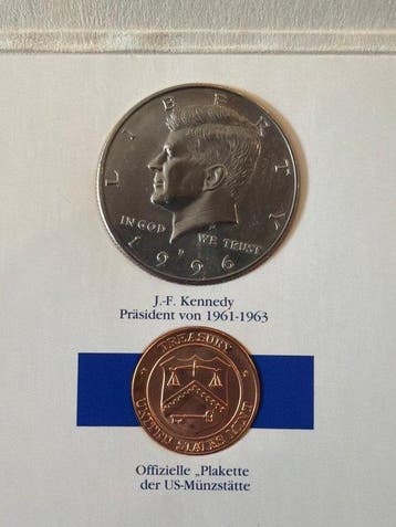 Verenigde Staten. Die berühmtesten Präsidenten der USA 6 pcs