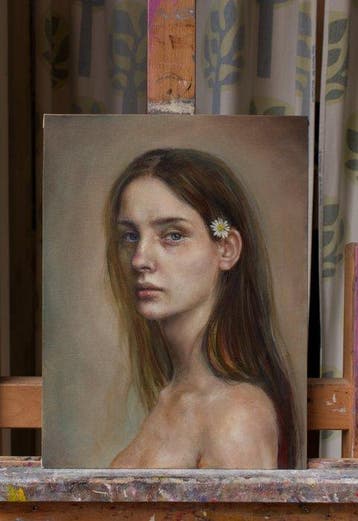 Barbara Bartolomei - Margherita, Antiek en Kunst, Kunst | Schilderijen | Modern