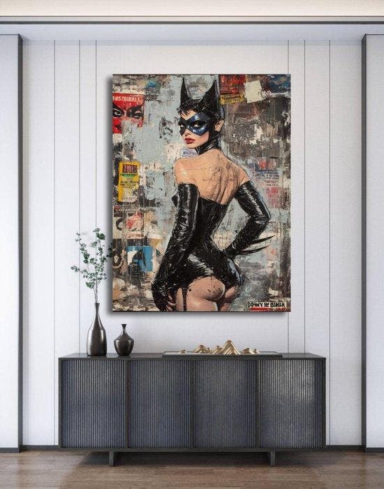 Canvas Fit - Alberto Ricardo - “Catwoman: Silueta entre, CD & DVD, DVD | Films d'animation & Dessins animés