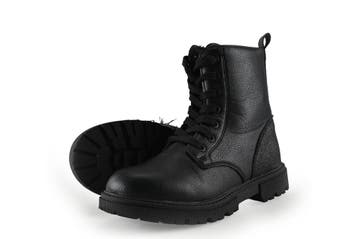 Nelson Veterboots Meisjes in maat 33 Zwart, Verzenden, Jongen of Meisje, Schoenen, Zo goed als nieuw