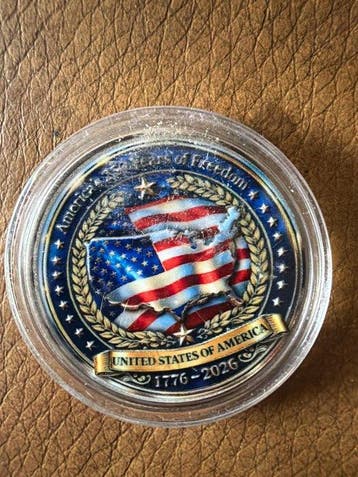 Monde. 250th Anniversary Freedom USA 24g (Sans prix de
