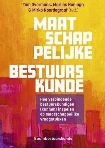Maatschappelijke bestuurskunde 9789462363670, Boeken, Verzenden, Zo goed als nieuw