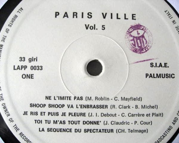 Various - Parisville Vol. 5, CD & DVD, Vinyles | Jazz & Blues, Envoi