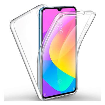 Xiaomi Mi 9 SE Full Body 360° Hoesje - Transparant TPU, Telecommunicatie, Verzenden, Nieuw