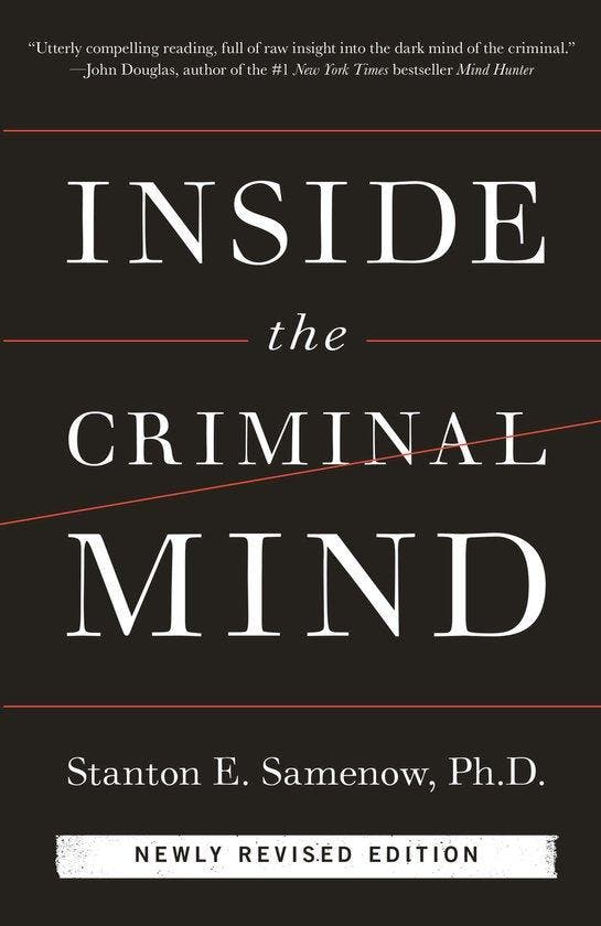 Inside the Criminal Mind 9780804139908 Stanton Samenow, Livres, Langue | Anglais, Envoi