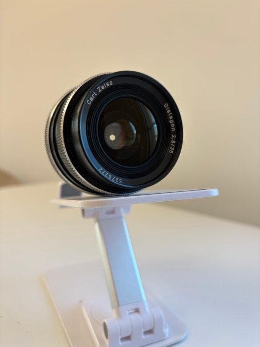 Carl Zeiss Distagon 35mm f/2.8 Wide-Angle Lens - Rollei QBM, Audio, Tv en Foto, Fotocamera's Analoog