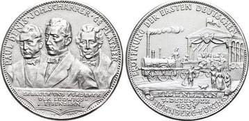 Ar-medaille 1935 medaille von Karl Goetz 1875 bis 1950, Verzenden
