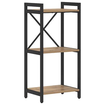 vidaXL Boekenplank 40 x 30 x 85 cm Bewerkt hout Artisan, Verzenden