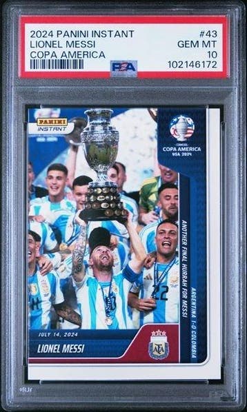 2024, 2022/23 Panini Panini Instant, Donruss Lionel Messi, Verzamelen, Nieuw