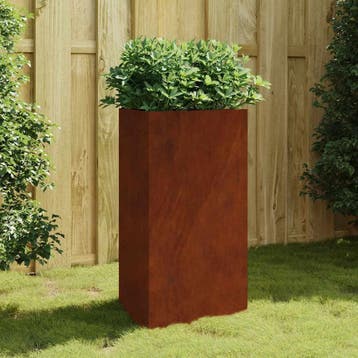 vidaXL Plantenbak 50x43x75 cm cortenstaal, Verzenden