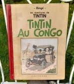 Tintin T2 - Tintin au Congo (A14) - 20e mille - N&B - C - 1, Livres
