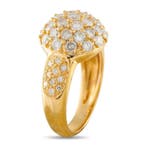 Bague - 18 carats Or jaune Diamant (Naturelle)