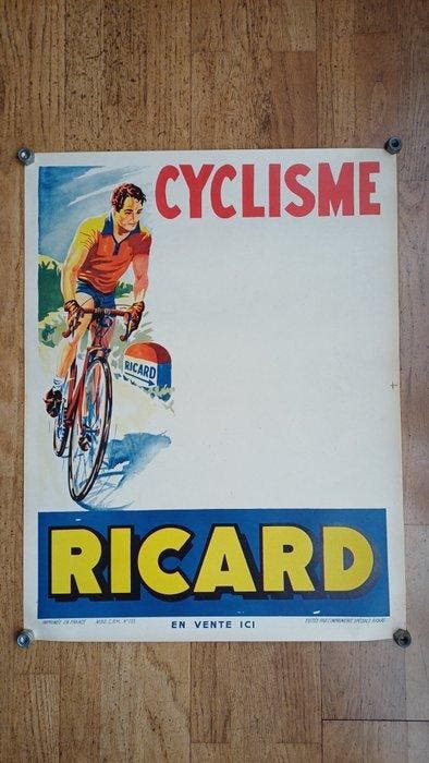 Ricard - Cyclisme Ricard, Antiek en Kunst, Kunst | Tekeningen en Fotografie