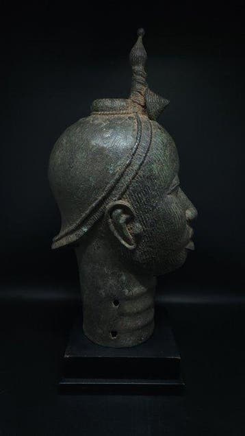 Prachtige koninklijke kop - bini /edo - Nigeria (Zonder