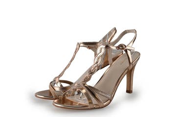 Guess Sandalen in maat 39 Goud, Verzenden, Sandalen of Muiltjes, Zo goed als nieuw, Overige kleuren