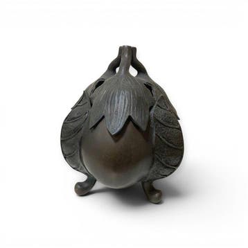 Suga Gekk – Takaoka bronzen wierookbrander (Kro) met de