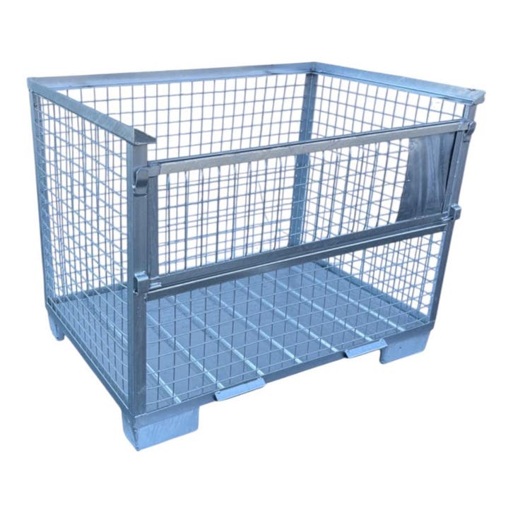 Gitterbox GB008 thermisch verzinkt nieuw 1240 x 835 x 970 mm, Doe-het-zelf en Bouw, Kratten en Dozen, 100 cm of meer, Nieuw, 60 cm of meer