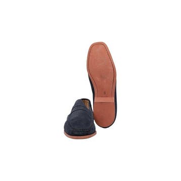 RUBINACCI LONDON HOUSE - 5.5 UK - 39.5 IT - Suede Penny