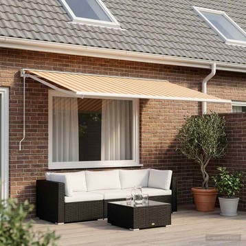 vidaXL Vervangingsdoek voor zonnescherm Multikleur 600 × 300, Verzenden