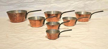 Série Spéciale Villedieu - Pot (7) - Koper, Staal