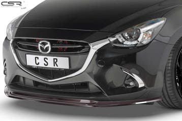 Voorspoiler | Cupspoilerlip voor Mazda 2 (Type DJ) CSL437-K, Autos : Pièces & Accessoires, Verzenden