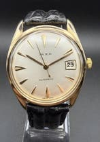 IAXA - Automatic Date - Cal. AS 1701 - Gold Plated - Swiss, Nieuw