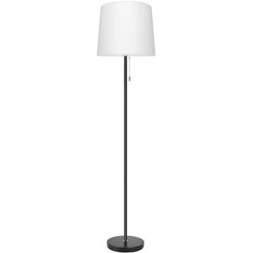 LED Vloerlamp Aigi Rosa - Zwarte & Witte Aluminium Vloerlamp, Huis en Inrichting, Lampen | Vloerlampen, Verzenden, Nieuw