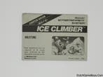 Nintendo NES - Ice Climber - European Version - FRG - Manual, Verzenden, Gebruikt