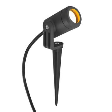 Tuinspots Mini LED Spike Tuinspot Matzwart Tuinverlichting, Verzenden, Minder dan 50 watt, Spots, Nieuw