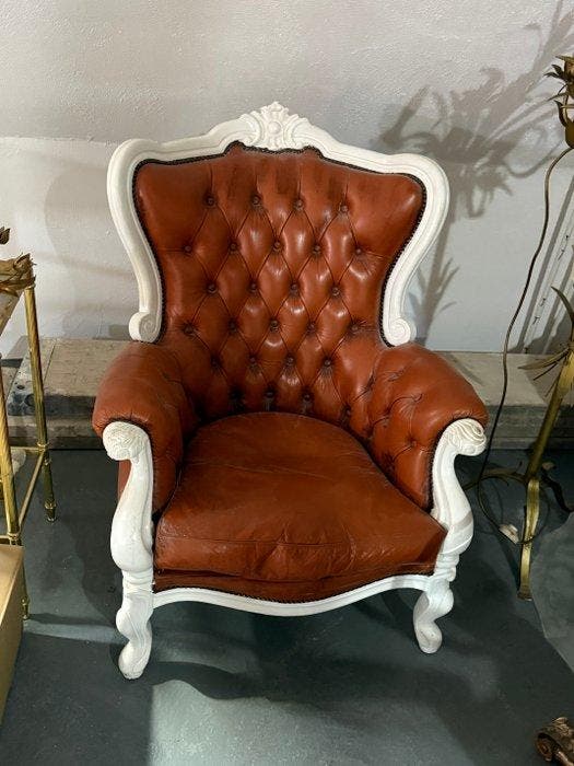 Chaise - Bois, Antiquités & Art, Curiosités & Brocante