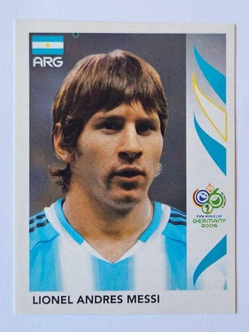 2006 Panini Germany 2006 World Cup Lionel Messi - 135, Nieuw