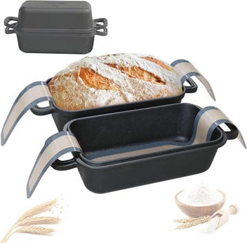 Gietijzeren Broodvorm Illidan | Retour deal | Snel weg!, Verzenden, Zo goed als nieuw, Gietijzer, Pot, Bus of Blik