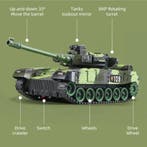 RC Militaire Tank met Afstandsbediening - M1 Leopard 2 Model, Hobby en Vrije tijd, Verzenden, Nieuw