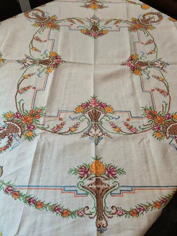 Toalha de banquete - Een kunstwerk - Tafelkleed - 125 cm -